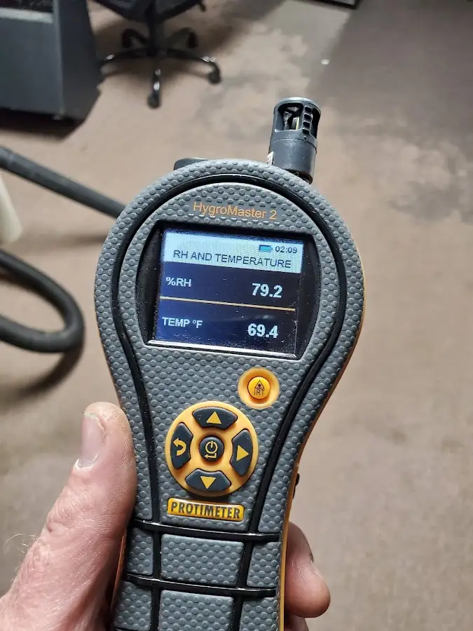 Moisture meter humidity assessment for Mold Remediation & Removal in Allamuchy